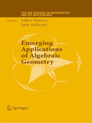 cover image of Emerging Applications of Algebraic Geometry